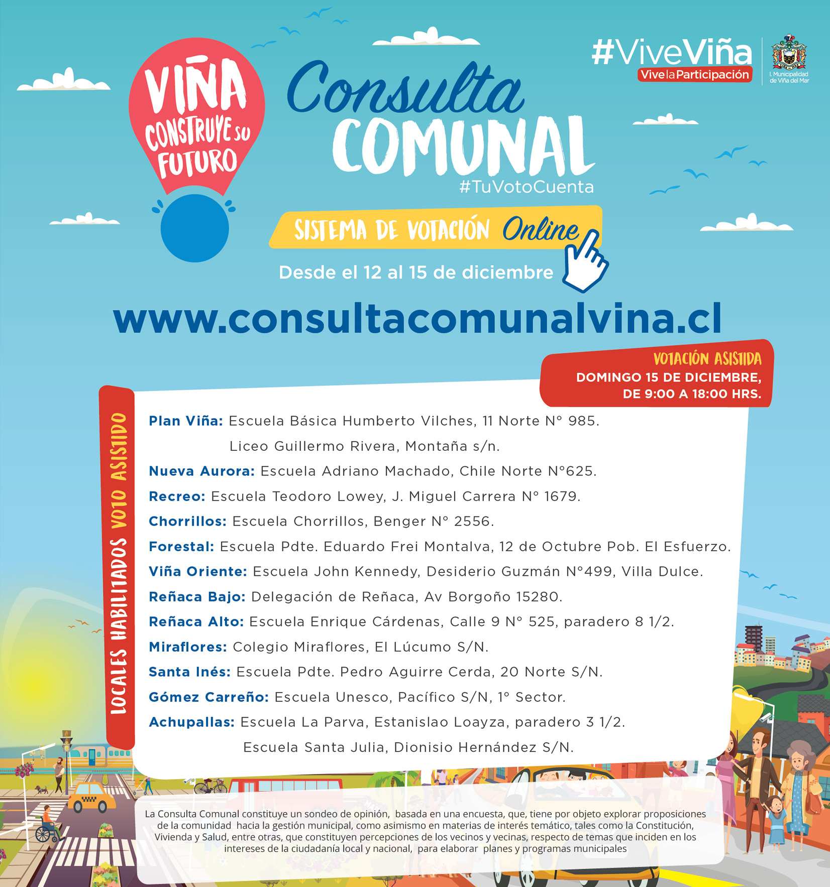 Consulta Comunal Viña del Mar